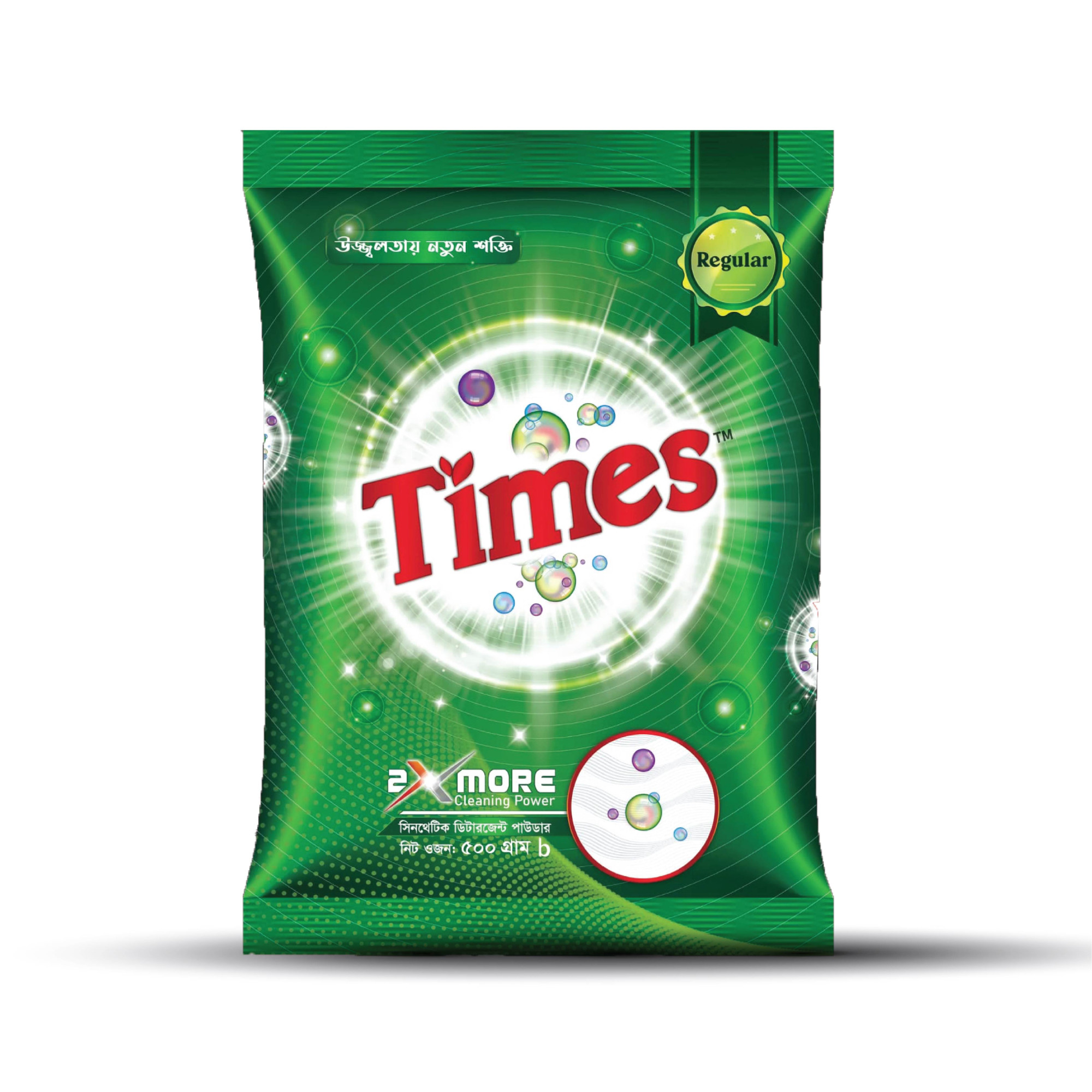 Times Regular Detergent 500gm