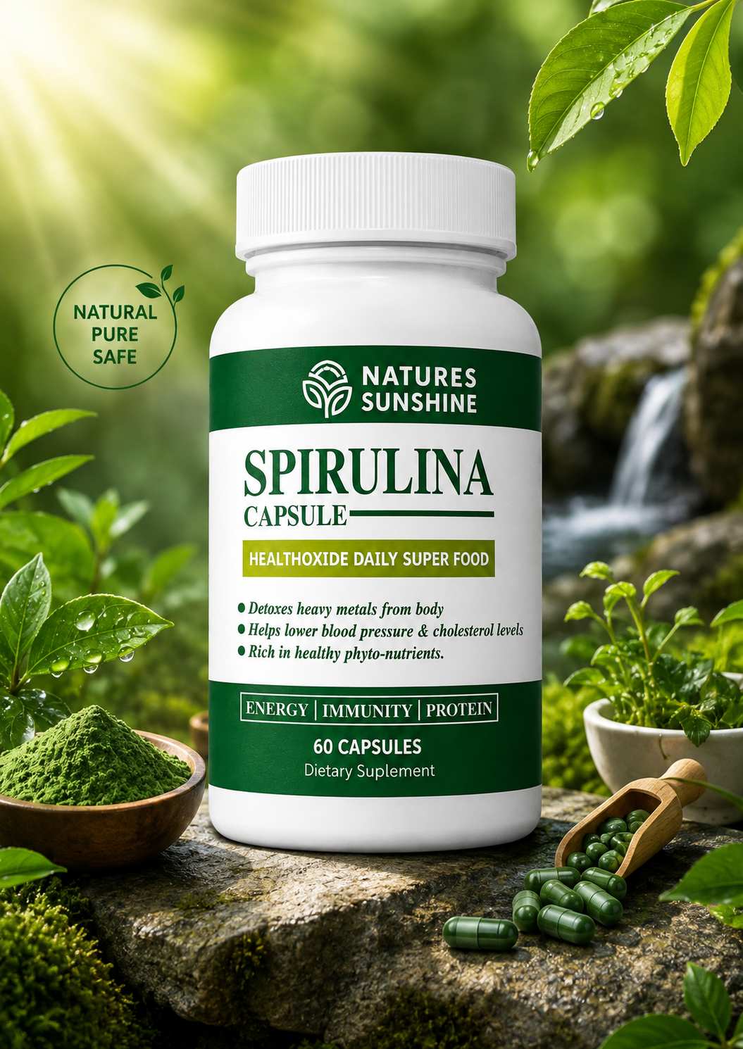 Spirulina (স্পিরুলিনা) 